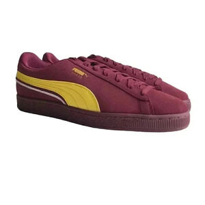 Puma Suede Triplex Mens 12 Sneakers Shoes Burgundy 381175-2 B Boy Classic NEW